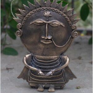 Ma Laxmi metal figurine