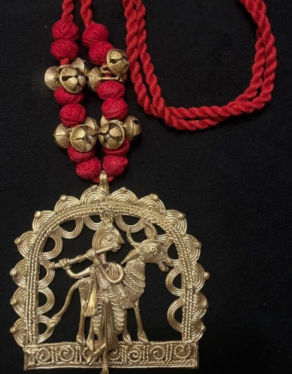 The Krishna playing Flute pendant