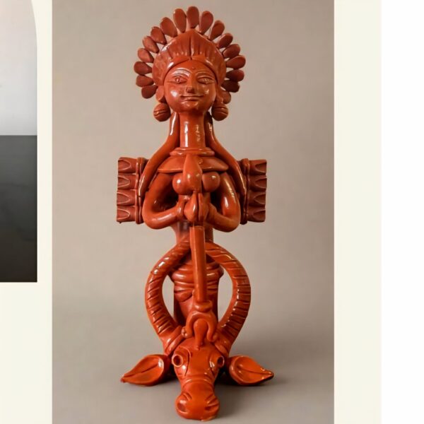 Terracotta Ma Durga – Standing Form