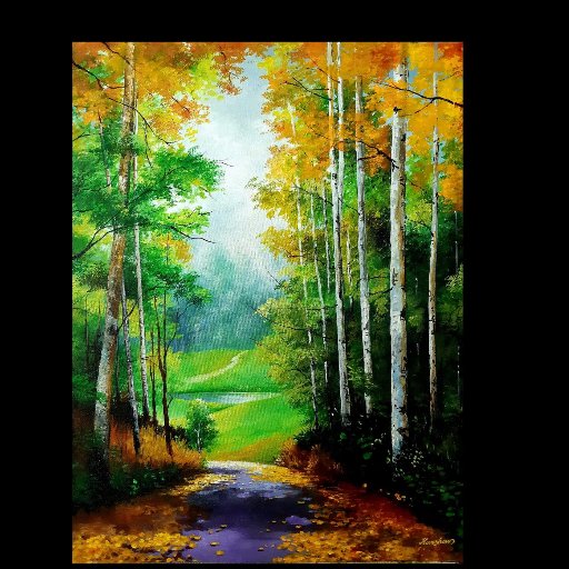 Autumn Pathway – Harshan Acharya